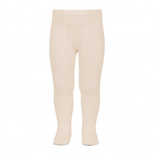 Merino Wolle Ripp Strumpfhose, Natur, Cóndor