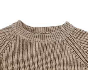 Stella Sweater, Donsje, Light Taupe