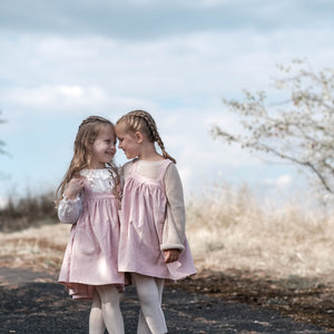 Trägerkleid aus Cord,  Lotta, rosa